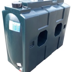 Photograph of 650 Litre Rectangular Oil Tank